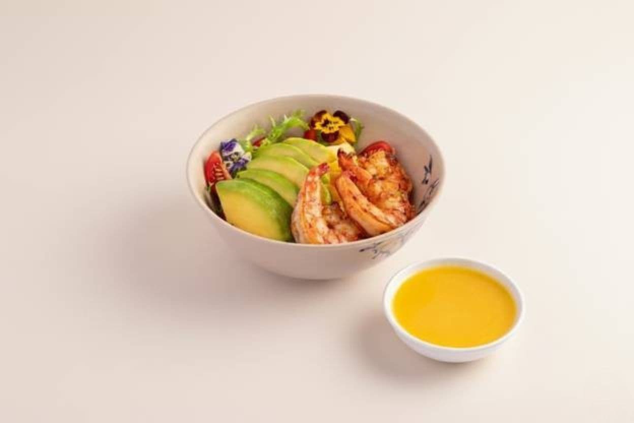 Sa lát tôm quả bơ