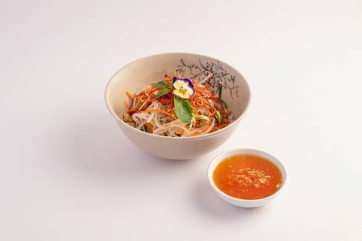 Sa lát đu đủ bò khô